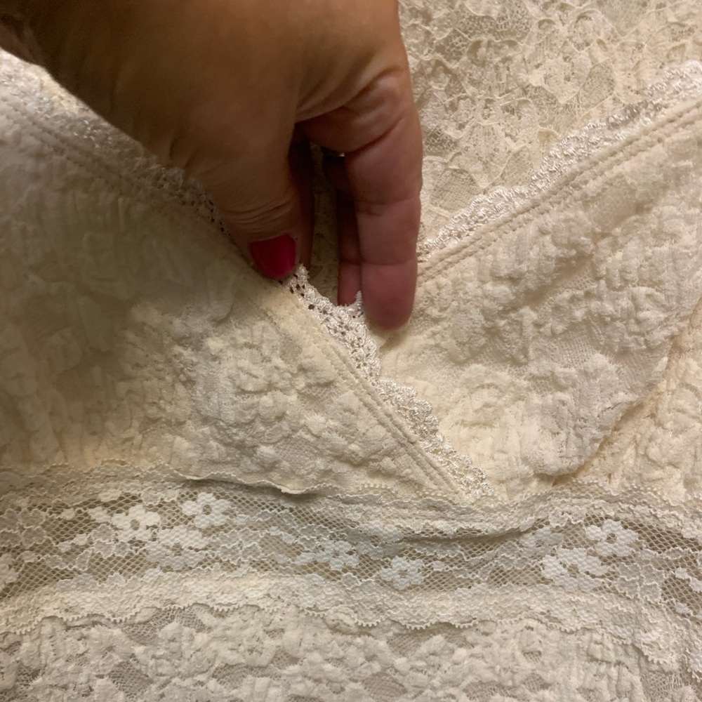 KIMCHI BLUE Romantic Lace Prairie Top | Coquette Cottagecore - Picture 4 of 7